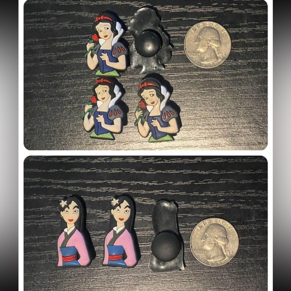 RESERVED FB Disney Princesses Shoe Croc Style Embellishments - Picture 5 of 9